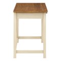 Left Zoom. OSP Home Furnishings - Milford Rustic Writing Desk - Antique White.