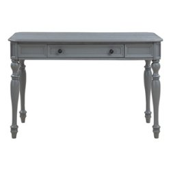 OSP Home Furnishings - Country Meadows 48" Desk - Plantation Grey - Front_Zoom