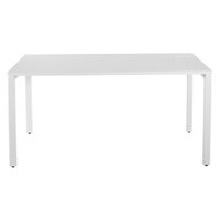 OSP Home Furnishings - 60” Writing Desk - White - Front_Zoom
