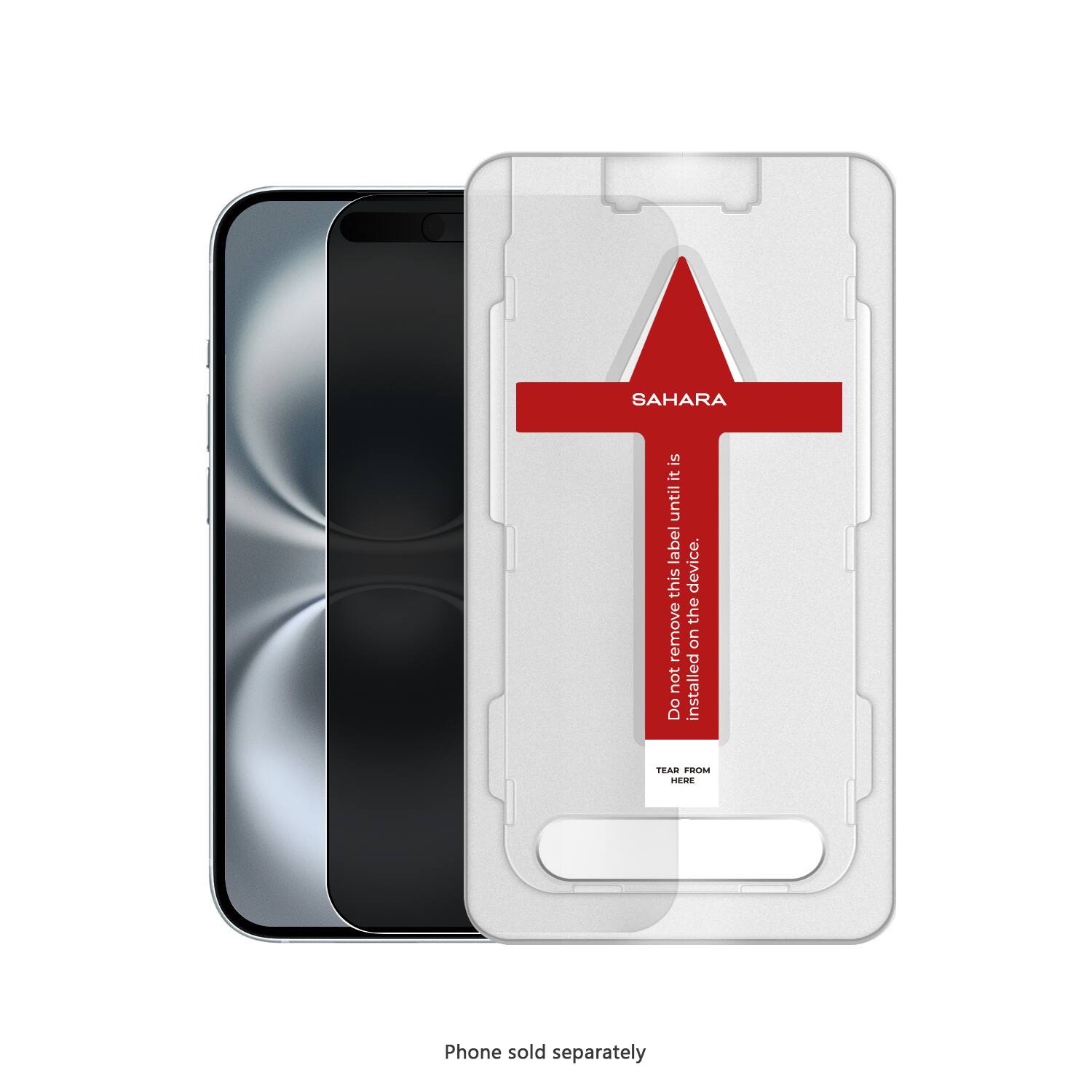 SAHARA  
Do not remove this label until the device is installed on the phone.  
TEAR FROM HERE  

Phone sold separately