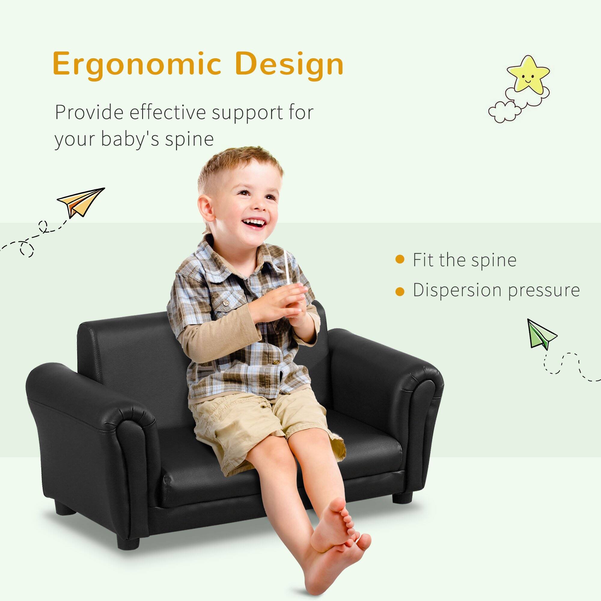 Ergonomic Design

Provide effective support for your baby's spine

- Fit the spine
- Dispersion pressure