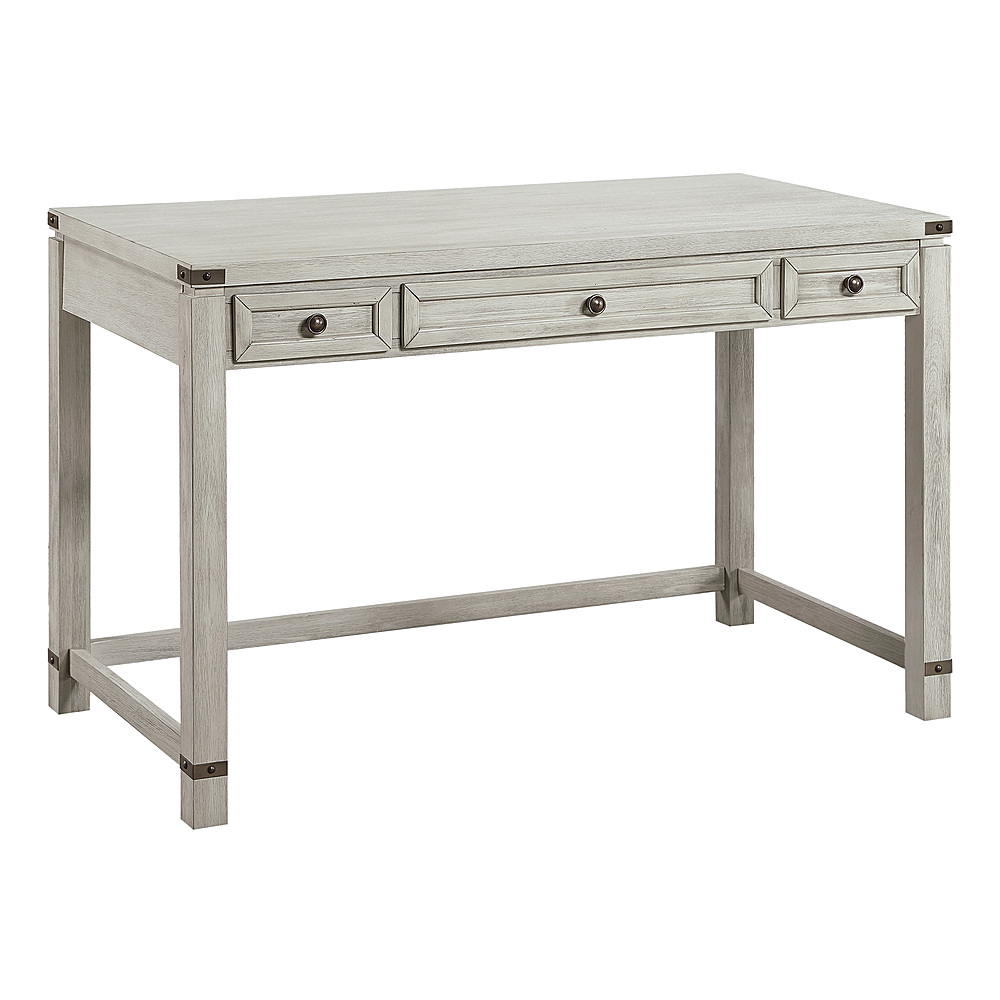 Angle View: OSP Home Furnishings - Baton Rouge Desk - Champagne Oak