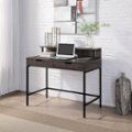 Alt View Zoom 13. OSP Home Furnishings - Contempo 40" Desk with Shelf hutch - Brown.