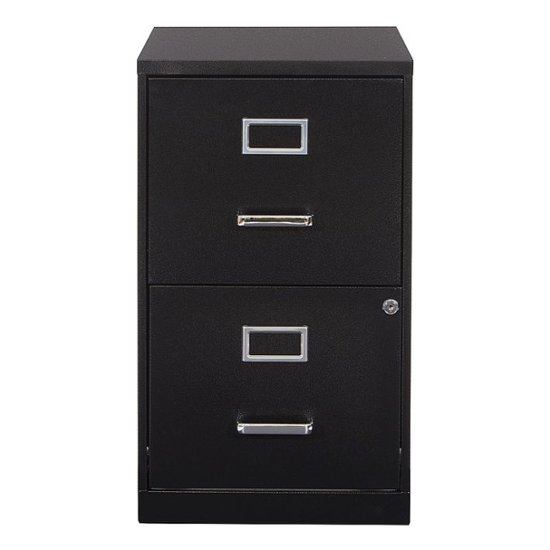 2 Drawer Black File Cabinet with Lock, Filing Cabinets for Home Office,  Metal Locking Office File Storage Cabinets with Drawers, Vertical Small  Filing Cabinet Organizer for Legal/A4 