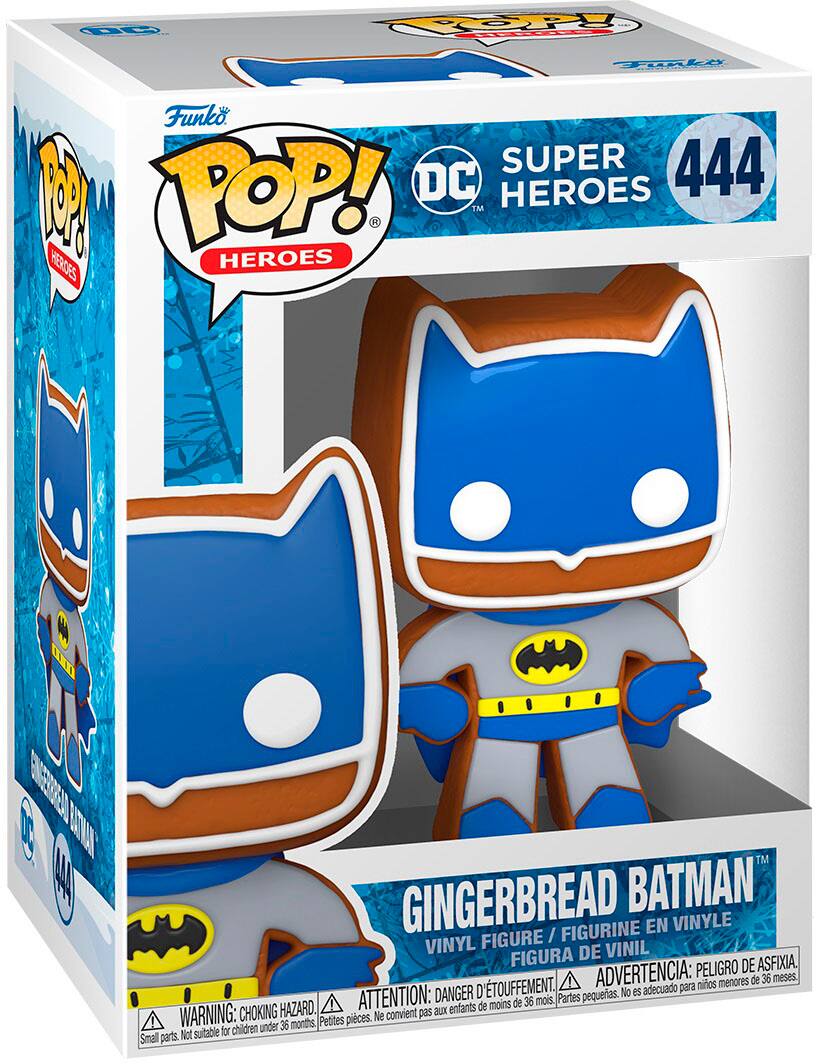 Angle. Funko - POP! Heroes: DC Comics Holiday - Gingerbread Batman.