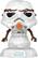 Front. Funko - POP! Star Wars: Holiday - Stormtrooper as a Snowman.