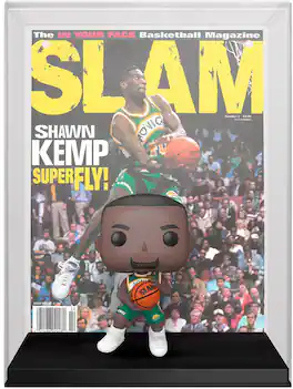 Funko - POP! NBA Cover: SLAM - Shawn Kemp - Multi