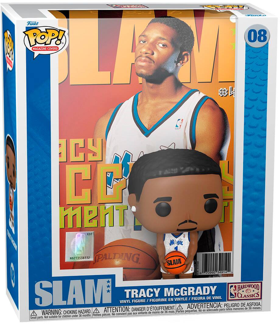 Angle. Funko - POP! NBA Cover: SLAM - Tracy McGrady.