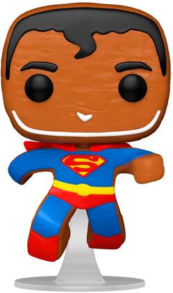 Funko - POP! Heroes: DC Holiday - Gingerbread Superman - Multi