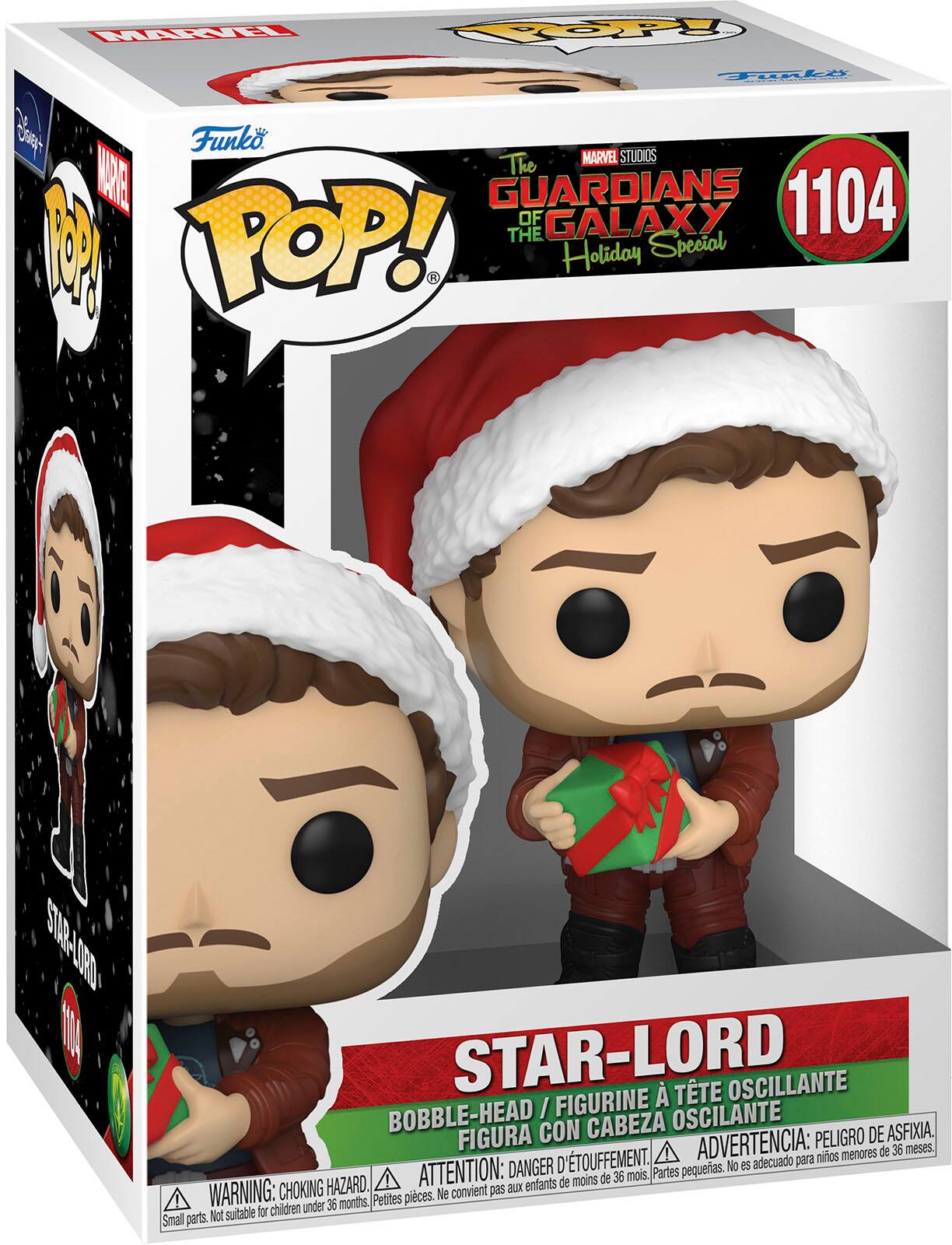 Angle. Funko - POP! Marvel: The Guardians of the Galaxy: Holiday Special - Star-Lord.