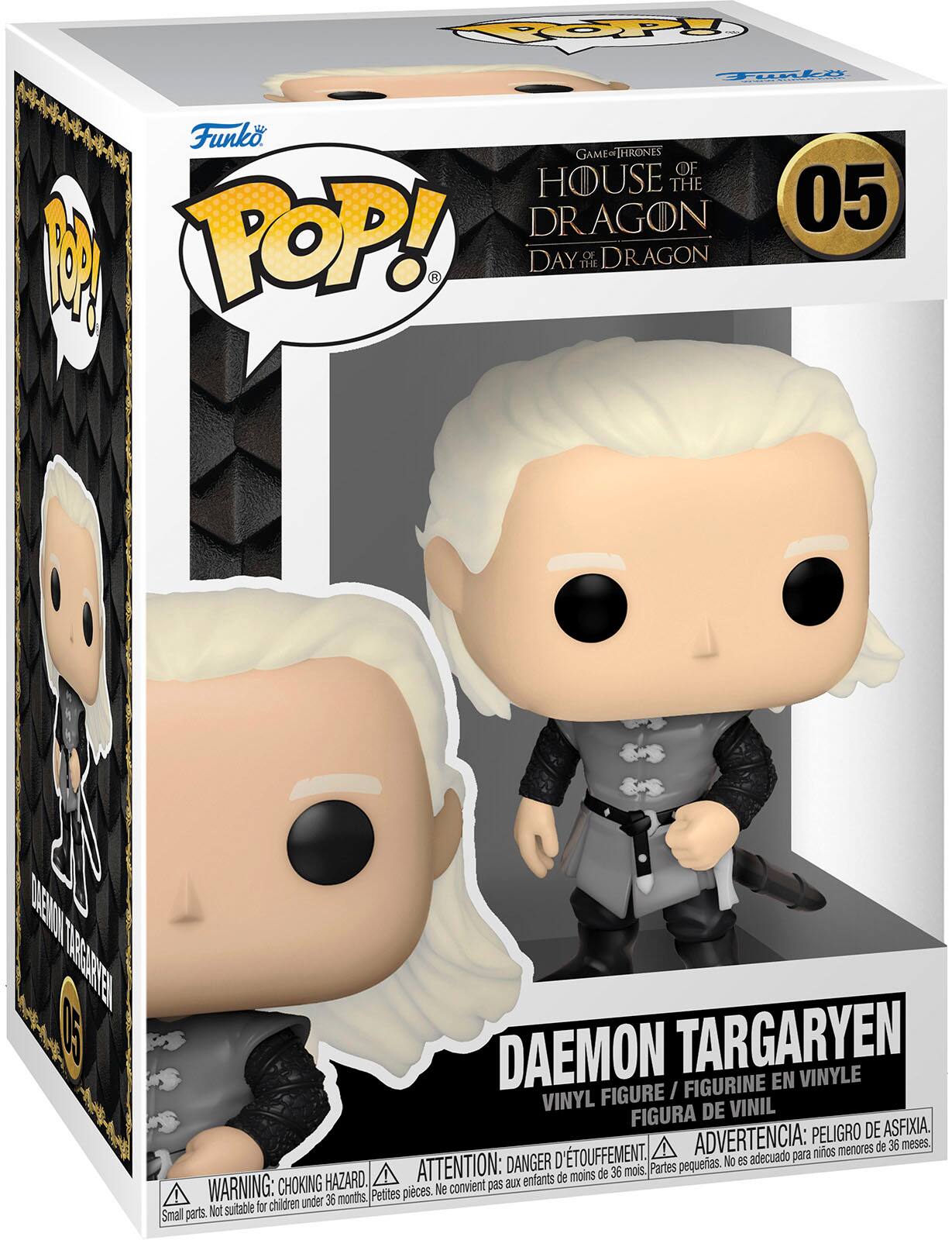 Angle. Funko - POP! TV: House of the Dragon - Daemon Targaryen.