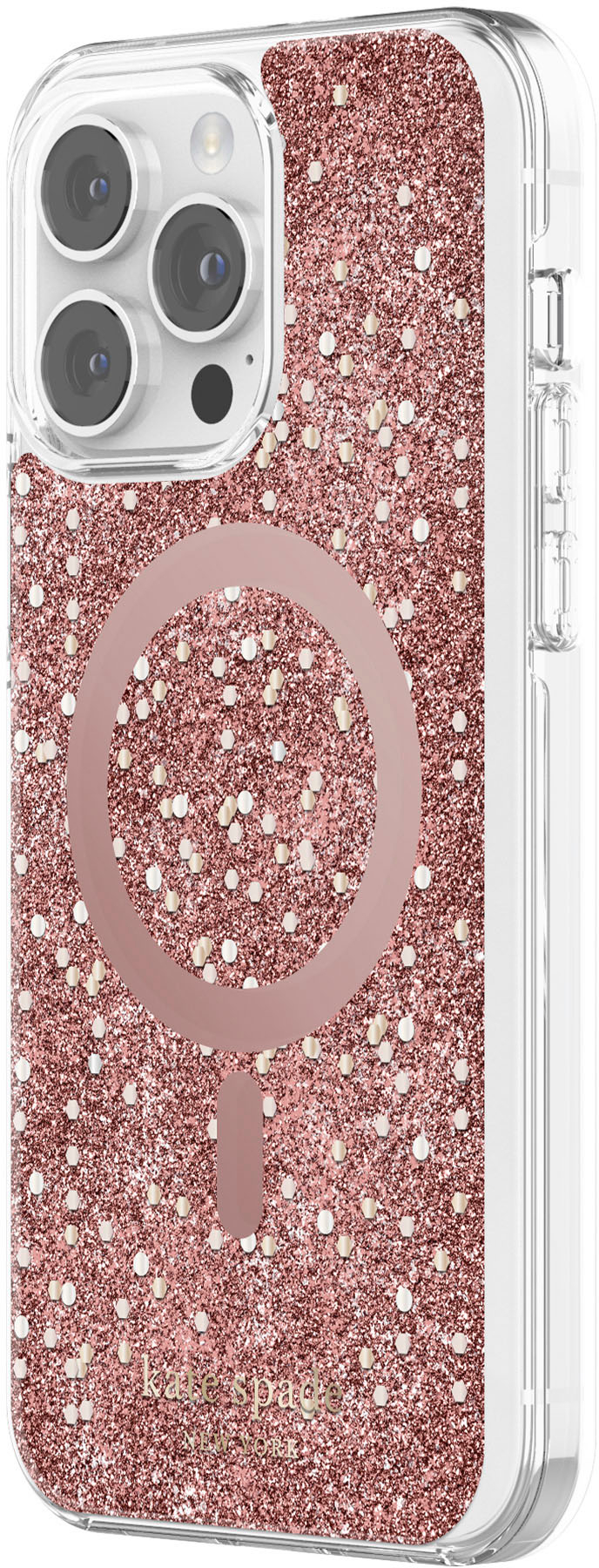 Kate Spade Phone Case Protective Hardshell Case iPhone11 Pro Max White  Glitter