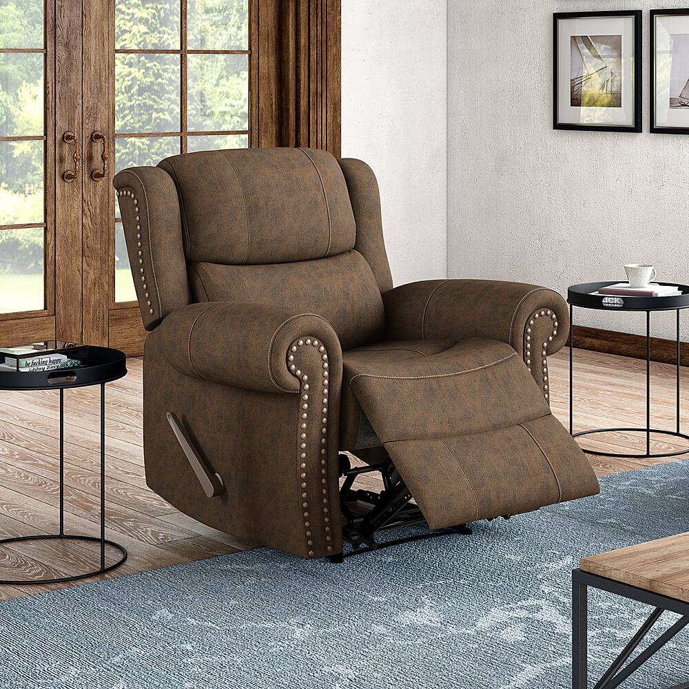 Best Buy ProLounger Di'Onna Extra Large Distressed Faux Leather Wall