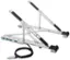Angle. Targus - Portable Laptop Stand + Integrated USB-A Hub - Silver.