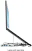Alt View 11. Targus - Portable Laptop Stand + Integrated USB-A Hub - Silver.