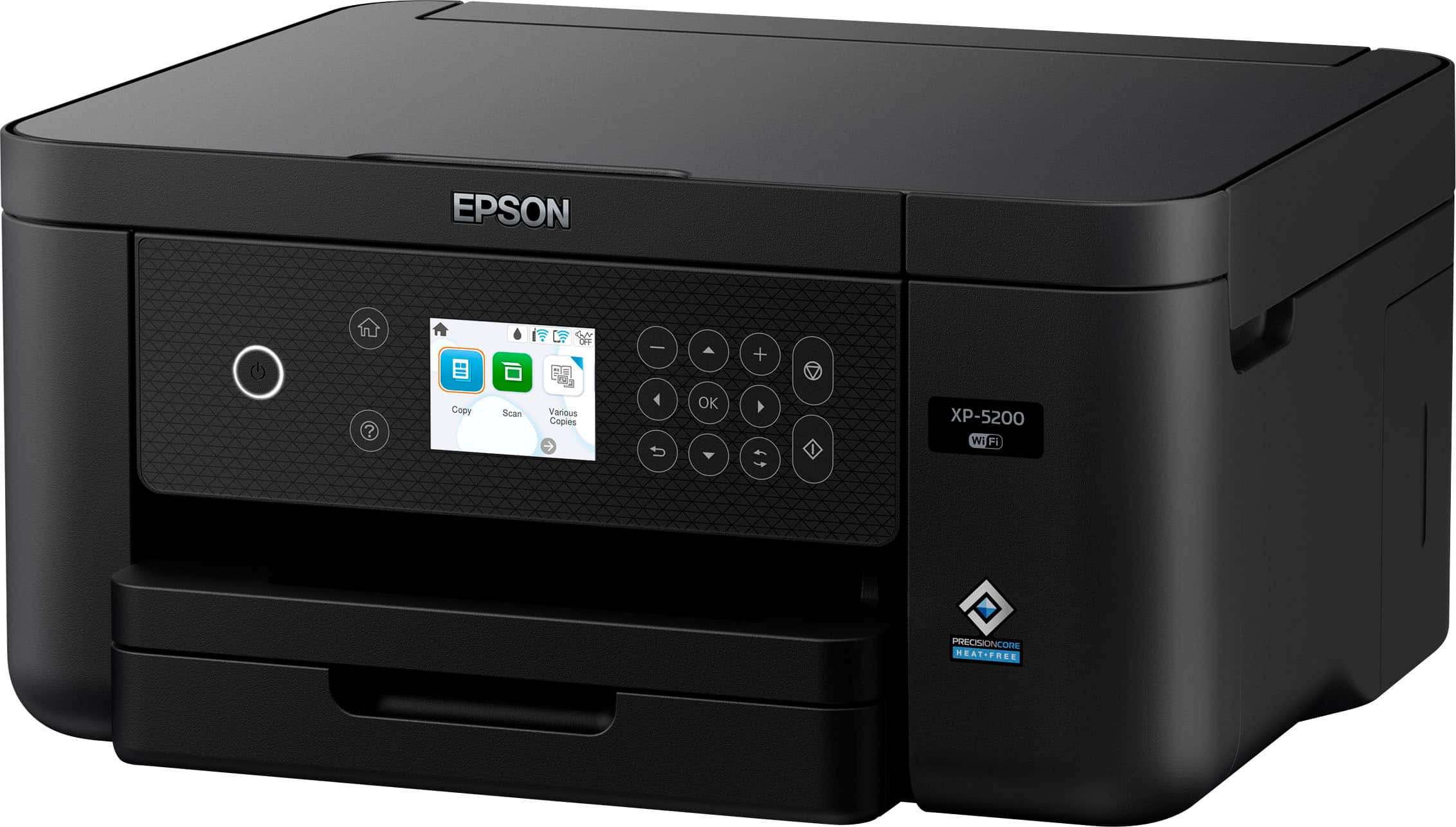 Alt View 13. Epson - Expression Home XP-5200 All-in-One Inkjet Printer - Black.