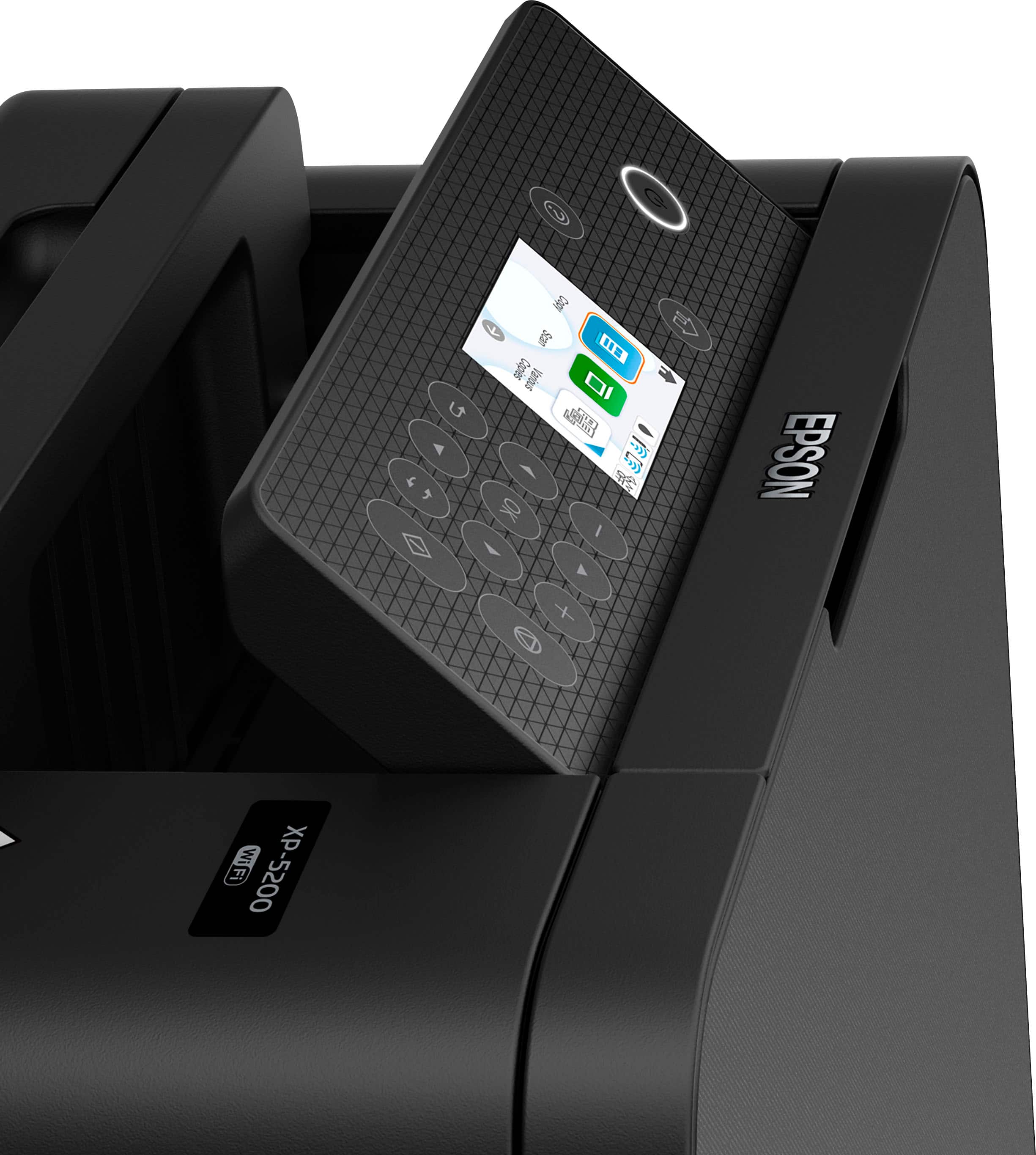 Alt View 15. Epson - Expression Home XP-5200 All-in-One Inkjet Printer - Black.