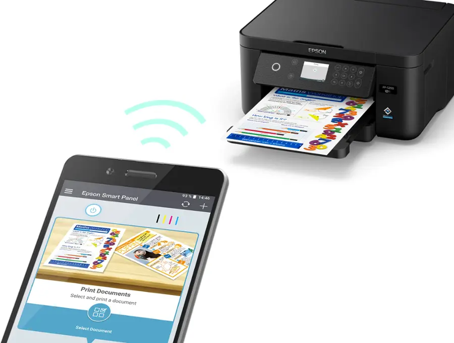 Alt View 17. Epson - Expression Home XP-5200 All-in-One Inkjet Printer - Black.