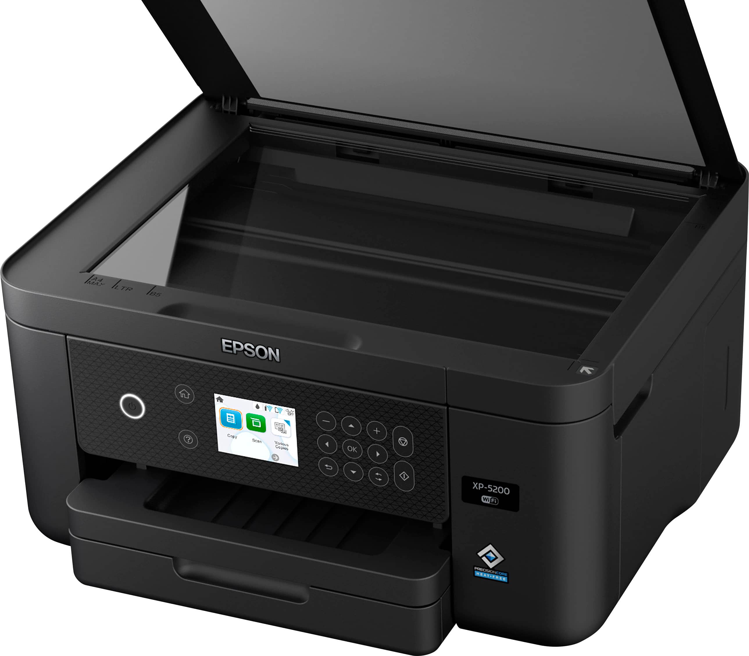 Alt View 18. Epson - Expression Home XP-5200 All-in-One Inkjet Printer - Black.