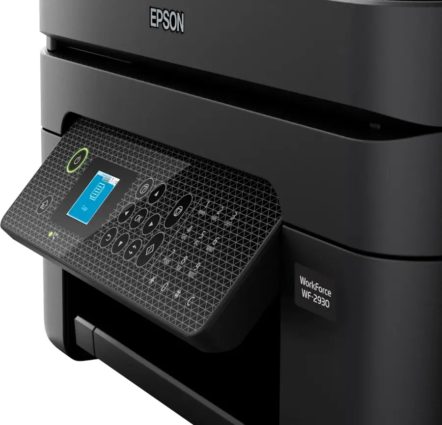 Alt View 16. Epson - WorkForce WF-2930 All-in-One Inkjet Printer.