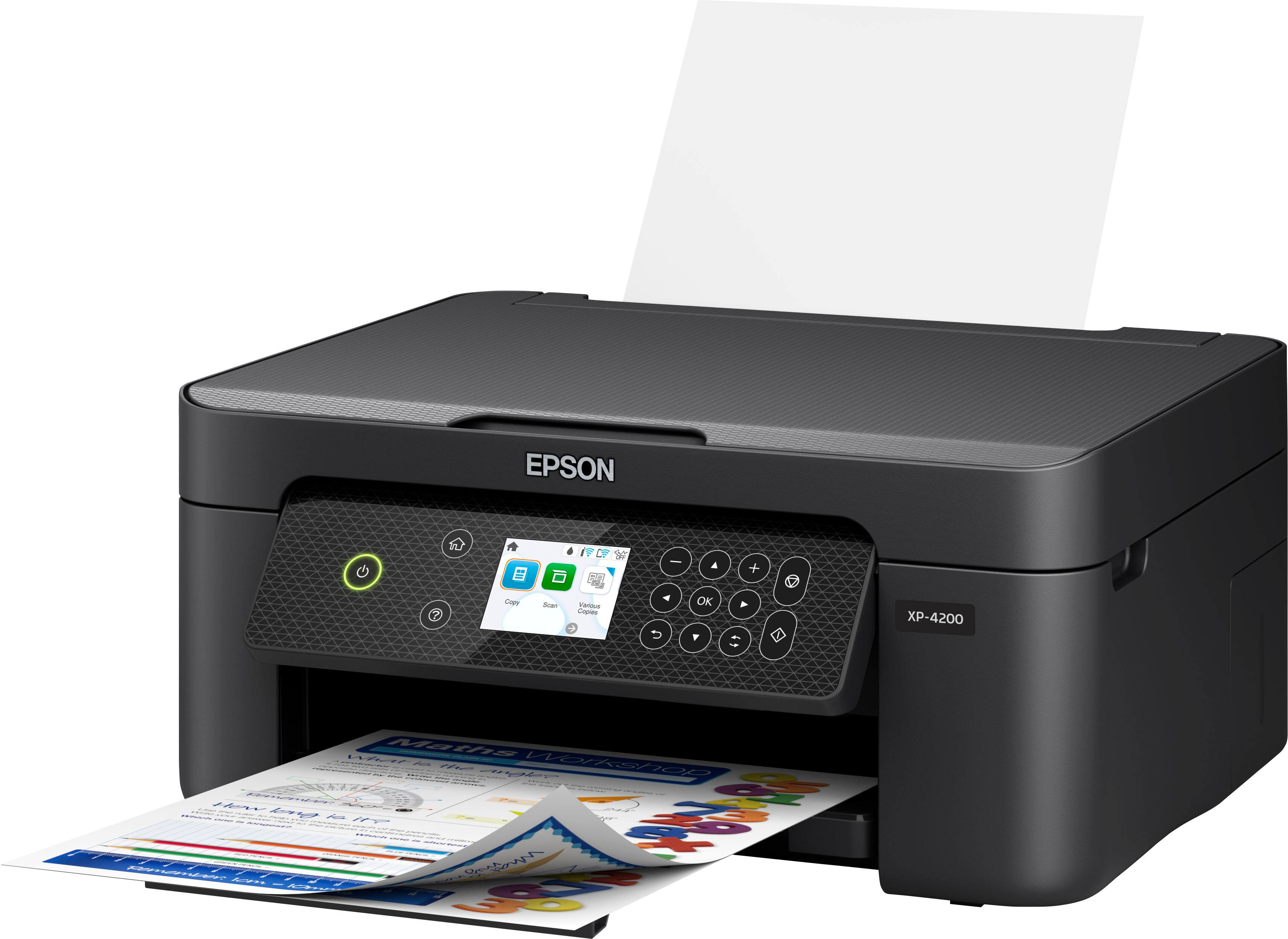 Alt View 13. Epson - Expression Home XP-4200 All-in-One Inkjet Printer - Black.