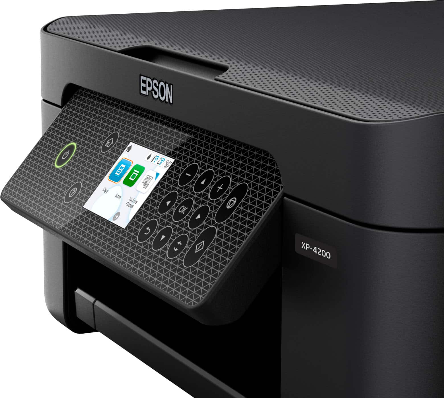 Alt View 16. Epson - Expression Home XP-4200 All-in-One Inkjet Printer - Black.