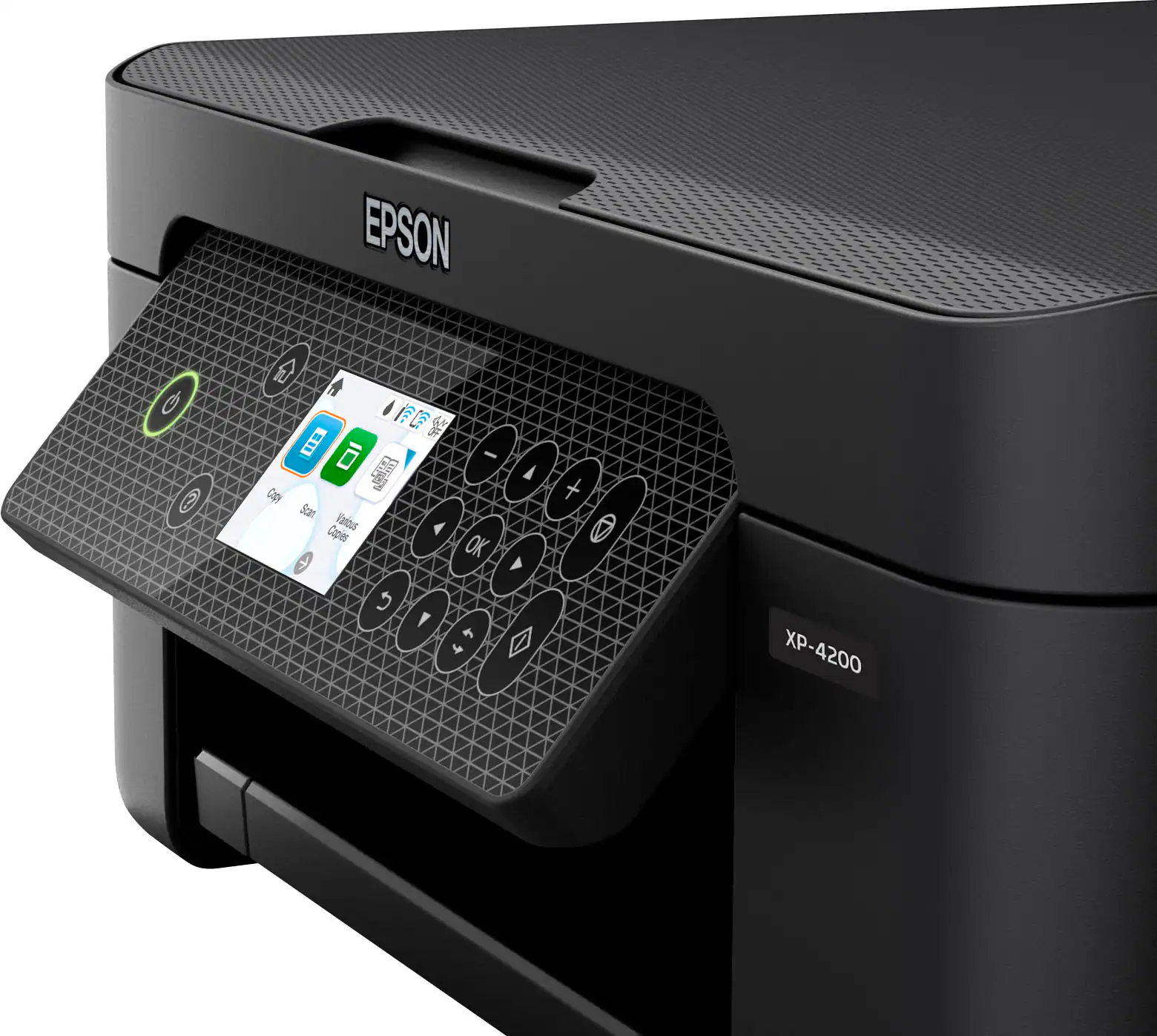 Alt View 16. Epson - Expression Home XP-4200 All-in-One Inkjet Printer - Black.