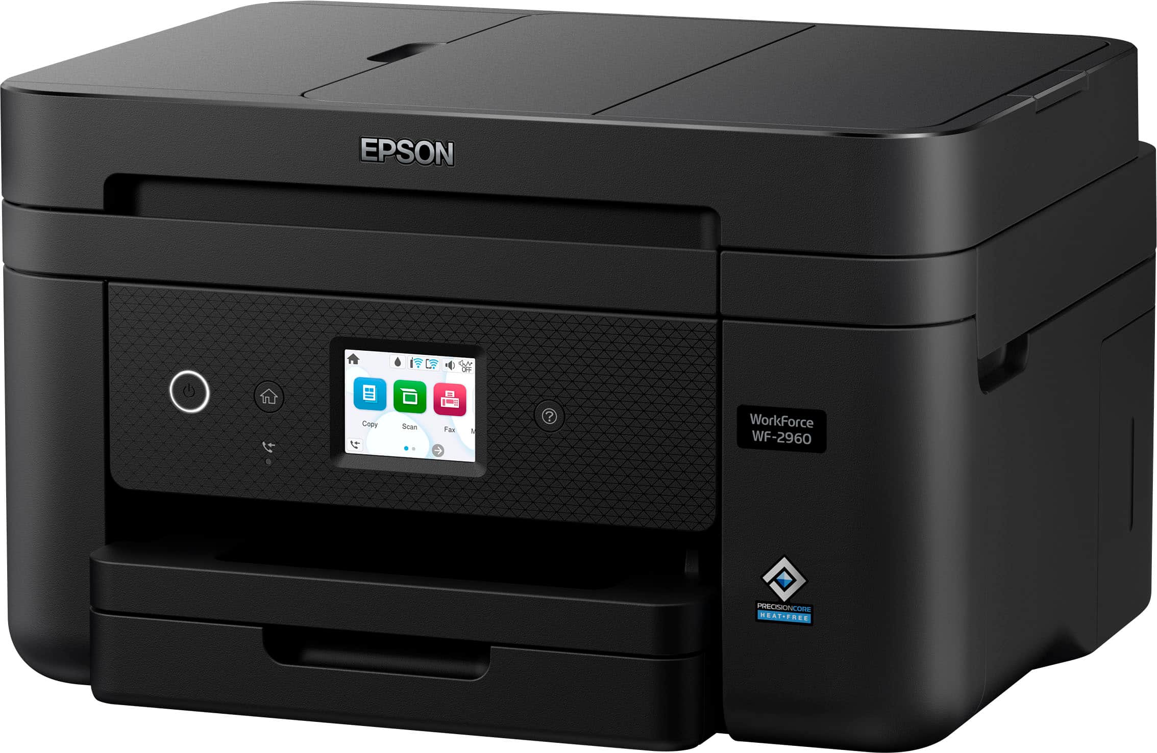 Alt View 13. Epson - WorkForce WF-2960 All-in-One Inkjet Printer - Black.