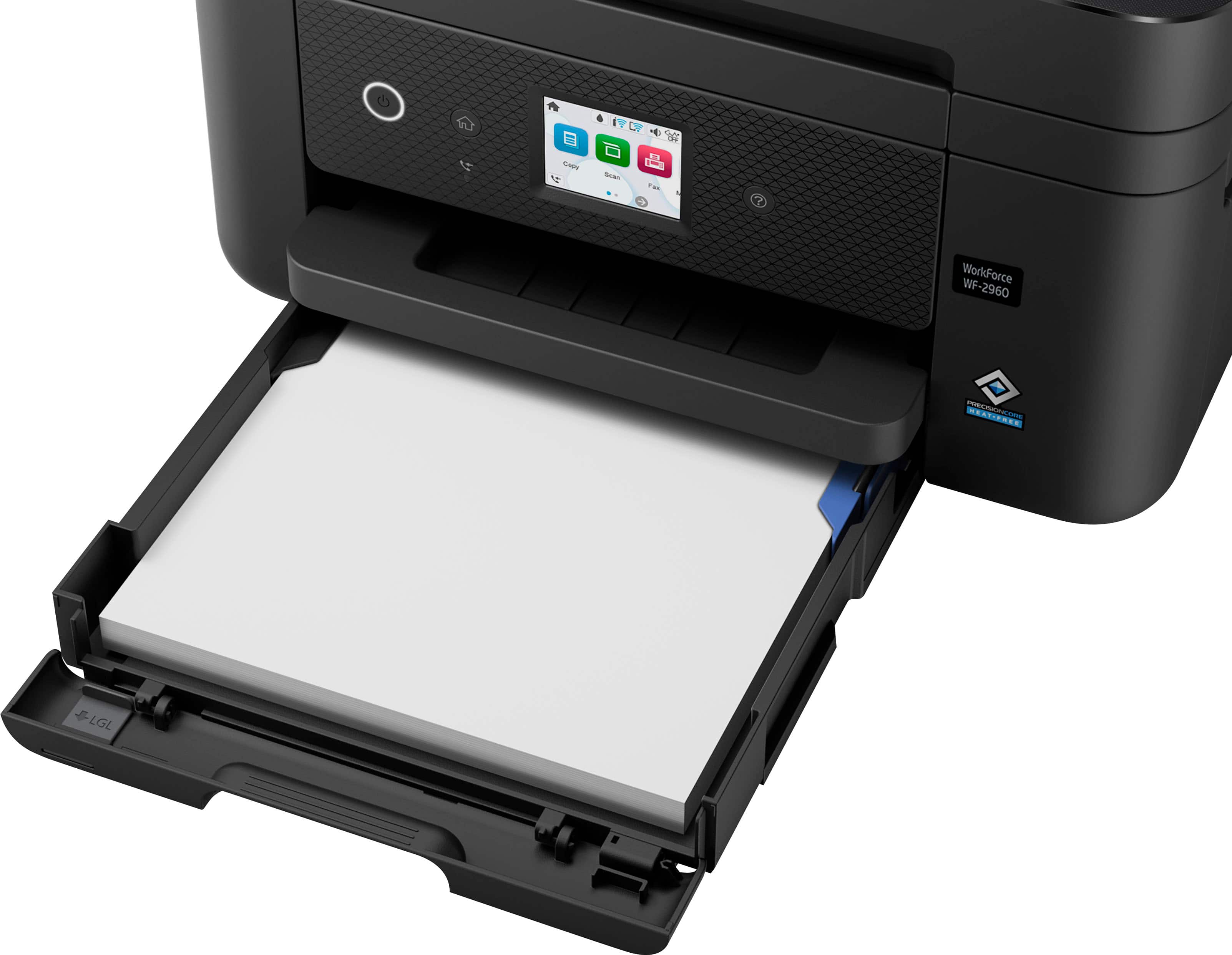 Alt View 17. Epson - WorkForce WF-2960 All-in-One Inkjet Printer - Black.