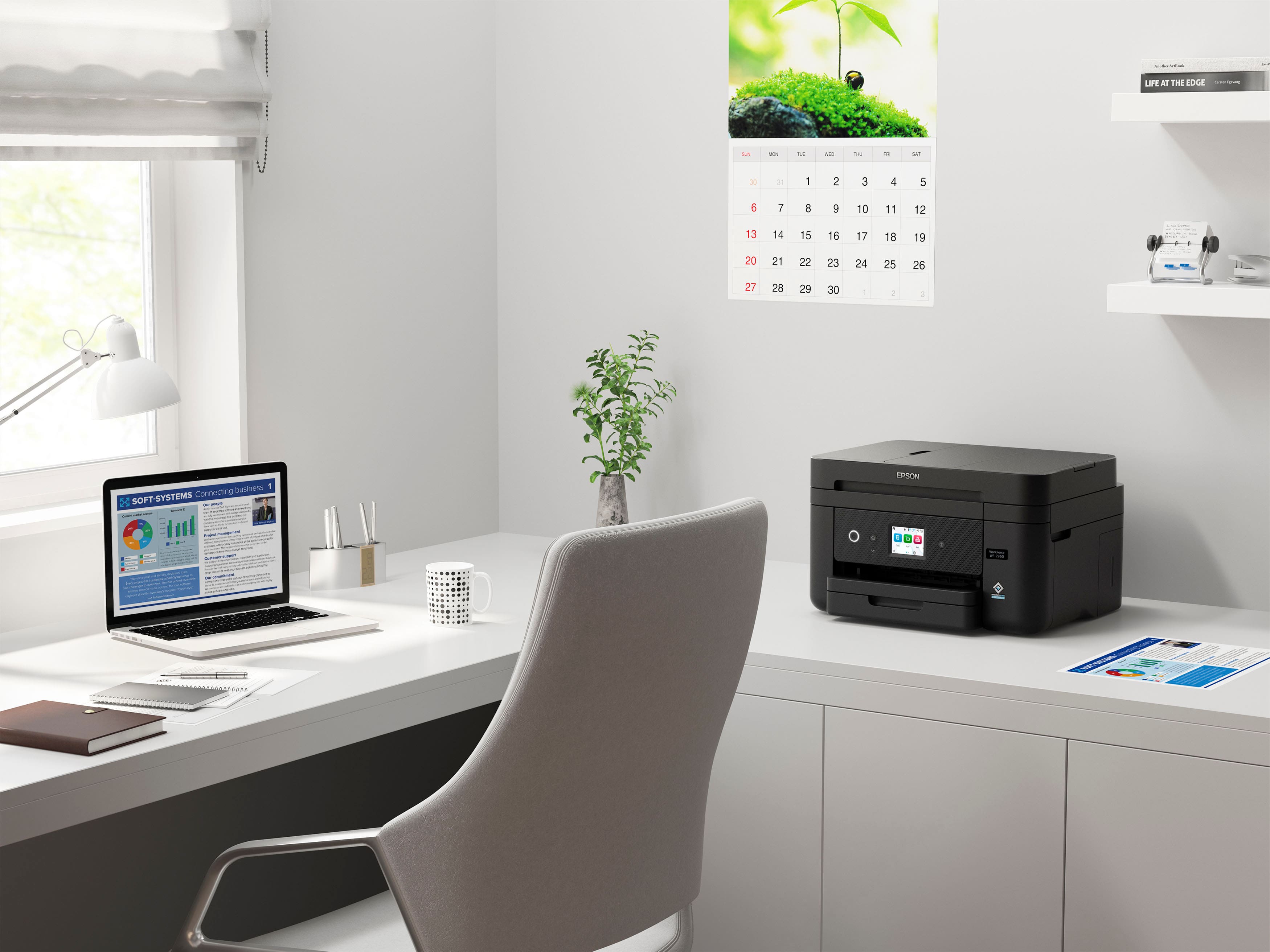 Alt View 21. Epson - WorkForce WF-2960 All-in-One Inkjet Printer - Black.