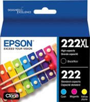 Epson - T222 Combo High Yield Ink Cartridge - Black/Cyan/Magenta/Yellow - Front_Zoom