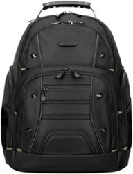 Targus - 15-16” Drifter Essentials Backpack - Black - Front_Zoom