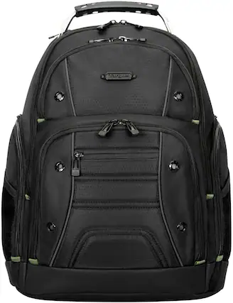 Front. Targus - 15-16” Drifter Essentials Backpack - Black.