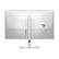 Back. HP - 31.5" LCD HD Monitor (DisplayPort, HDMI, USB, Type-C) - Silver.