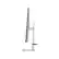 Angle. HP - 31.5" LCD HD Monitor (DisplayPort, HDMI, USB, Type-C) - Silver.