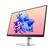 Left. HP - 31.5" LCD HD Monitor (DisplayPort, HDMI, USB, Type-C) - Silver.