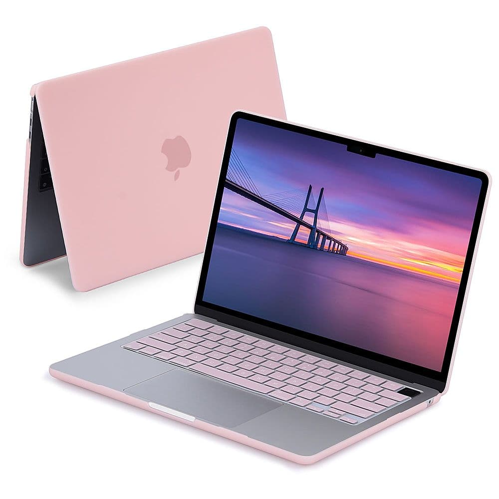 Techprotectus MacBook case for 2022 MacBook Air 13.6 with Apple M2 Chip-  (Model A2681)-Rose Quartz TP-RQ-K-MA13M2 - Best Buy