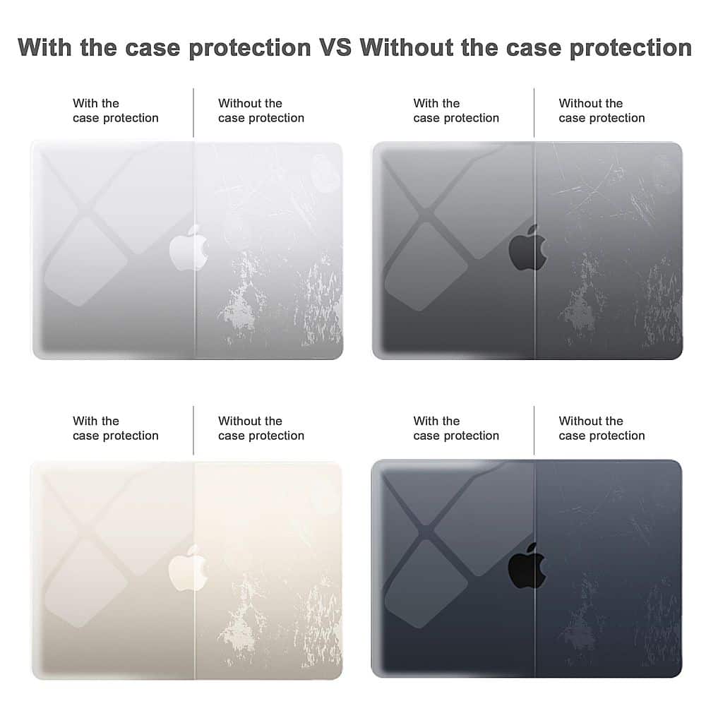 Alt View 13. Techprotectus - MacBook case for 2022-2024 MacBook Air 13.6" with Apple M2/M3 Chip - Crystal Clear.