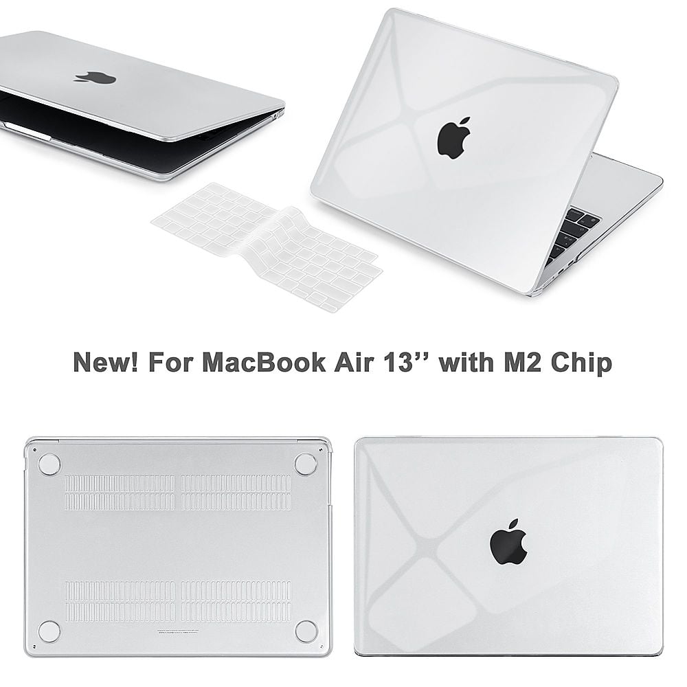 Alt View 14. Techprotectus - MacBook case for 2022-2024 MacBook Air 13.6" with Apple M2/M3 Chip - Crystal Clear.