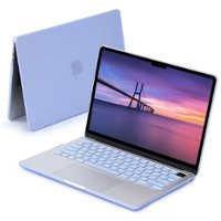 Techprotectus - MacBook case for 2022 MacBook Air 13.6" with Apple M2 Chip-(Model A2681)-Serenity Blue - Front_Zoom