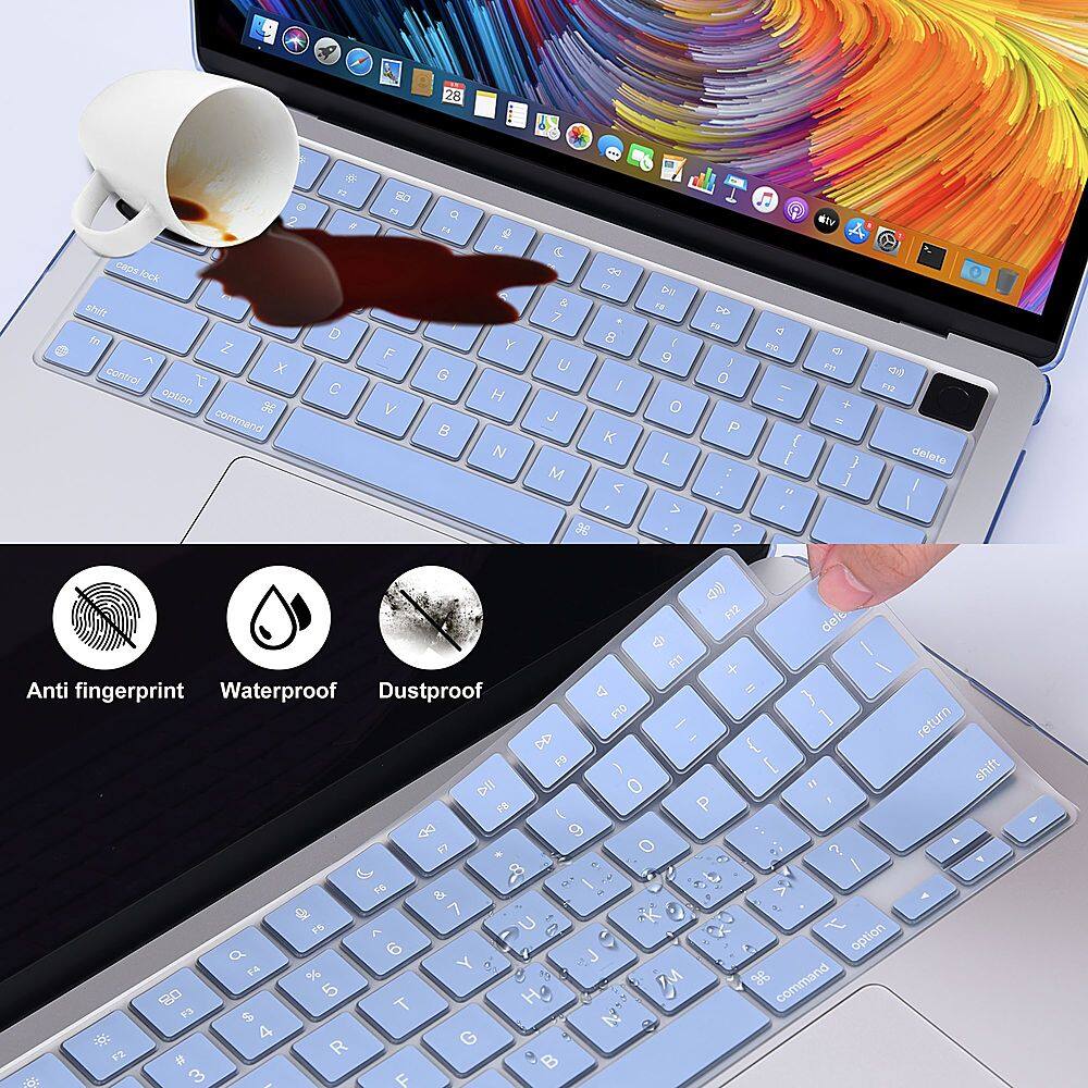 Alt View 11. Techprotectus - MacBook case for 2022-2024 MacBook Air 13.6" with Apple M2/M3 Chip-(Model A2681) - Blue.