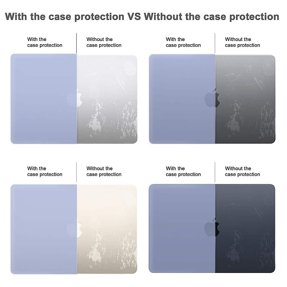 Alt View 13. Techprotectus - MacBook case for 2022-2024 MacBook Air 13.6" with Apple M2/M3 Chip-(Model A2681) - Blue.