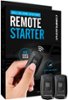 Compustar - 1-Way Remote Start System - Installation Included - Black