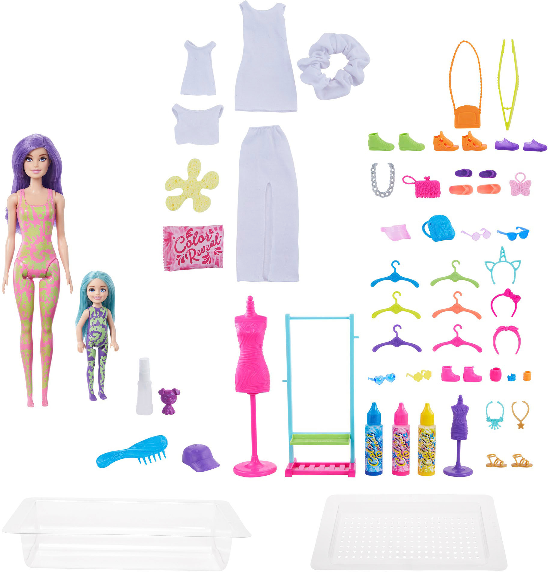 Barbie Color Reveal 50 Surprises  Unboxing Barbie Color Reveal