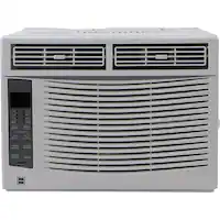 RCA - 250 Sq. Ft. 6,000 BTU Window Air Conditioner with Electronic Controls - White - Front_Zoom