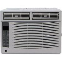 RCA 6000 BTU Window Air Conditioner with Electronic Controls - White - Front_Zoom