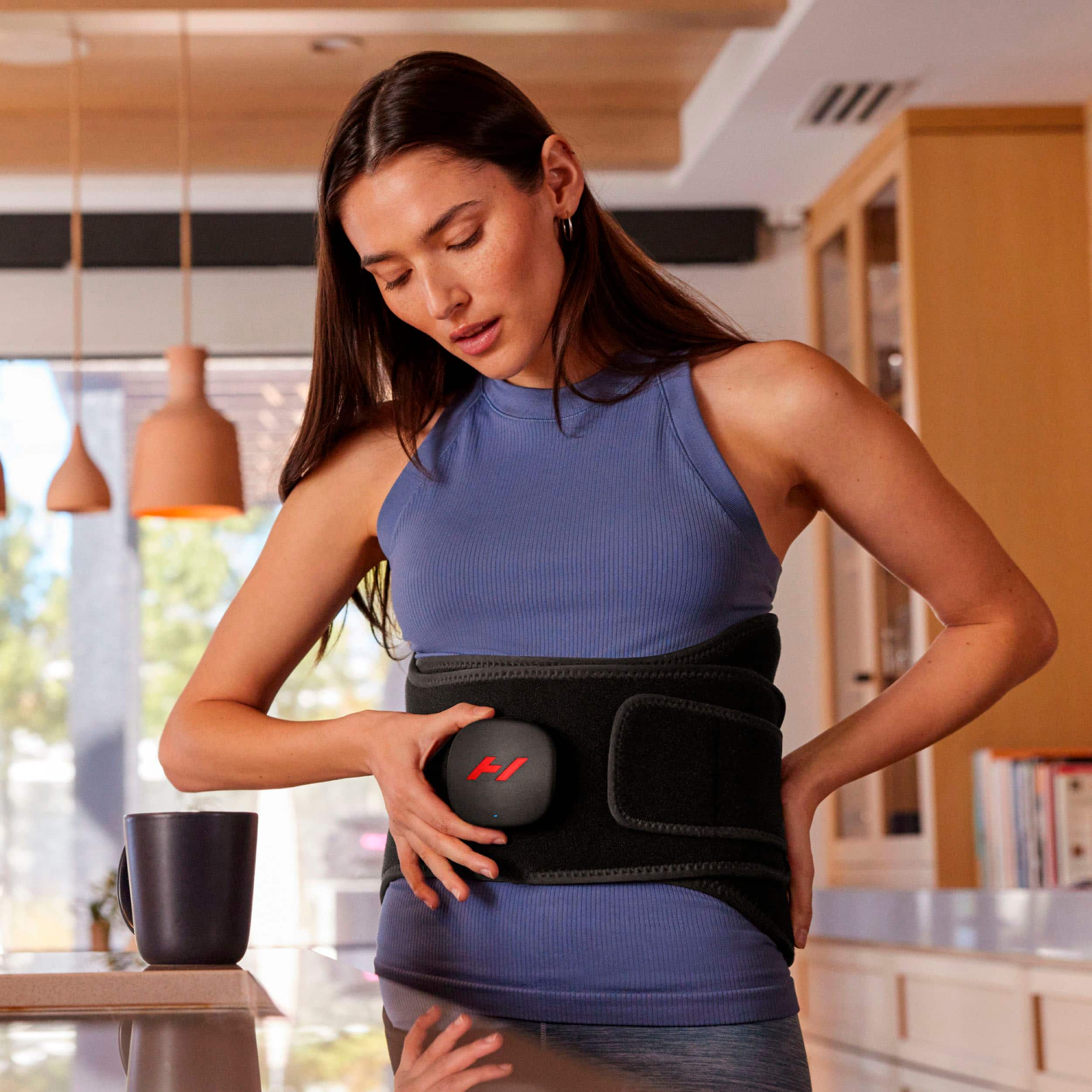 Alt View 12. Hyperice - Venom 2 Back - Black.