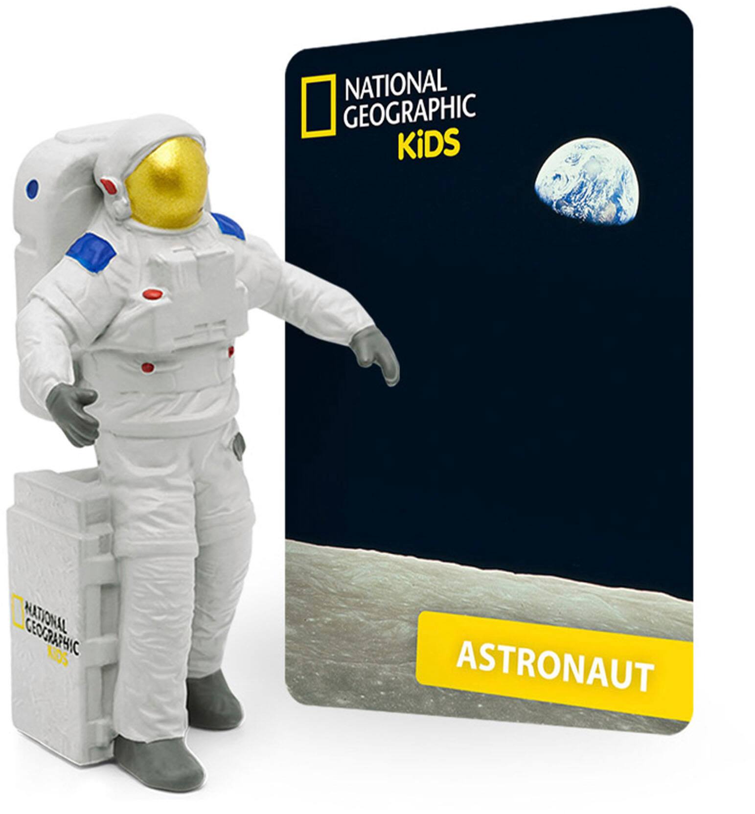 Left View: Tonies - National Geographic Astronaut Tonie Audio Play Figurine