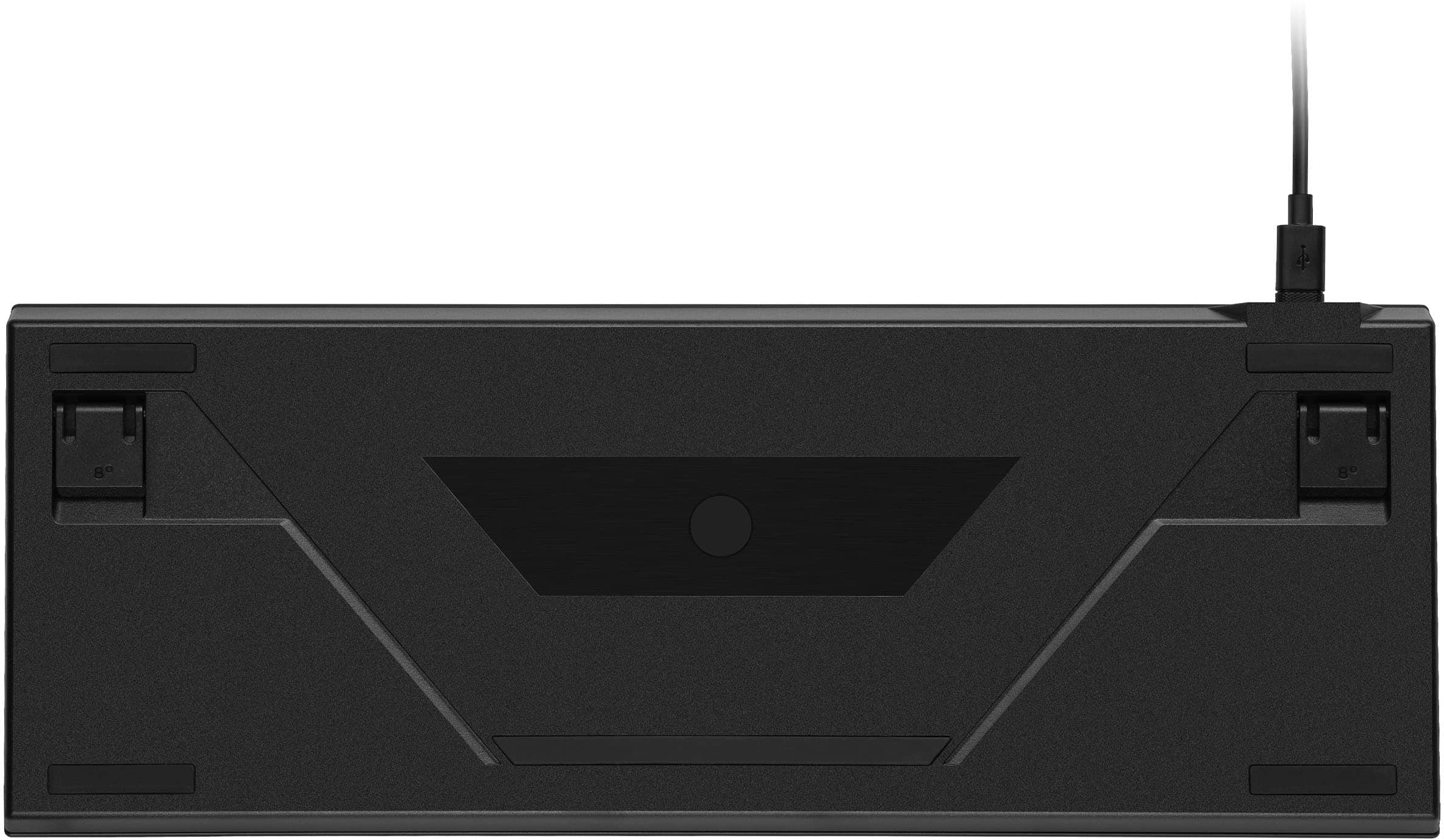 Alt View 18. CORSAIR - K60 PRO TKL Wired Optical-Mechanical OPX Linear Switch Gaming Keyboard with per-key RGB Backlighting - Black.