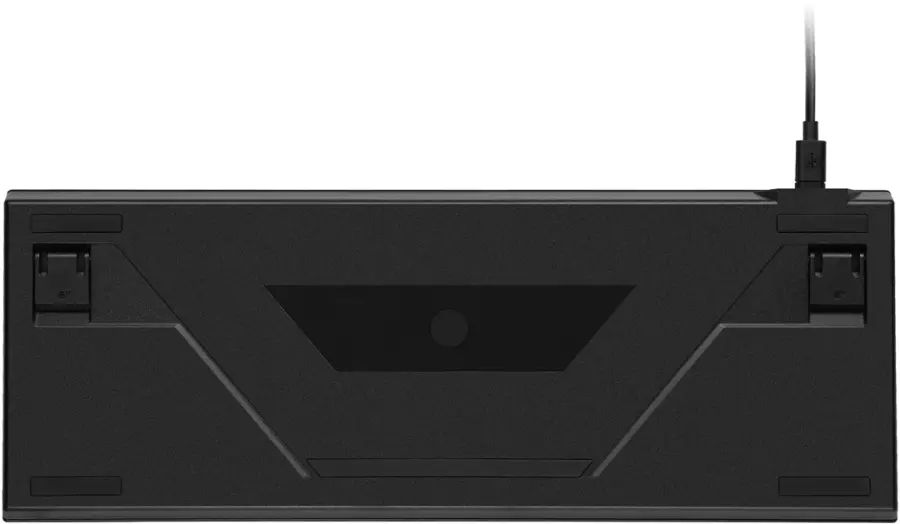 Alt View 18. CORSAIR - K60 PRO TKL Wired Optical-Mechanical OPX Linear Switch Gaming Keyboard with per-key RGB Backlighting - Black.